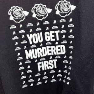 Shitt’s Creek ew David you get murdered first sweater Alexis